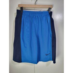 Nike Basketball Shorts Men's SZ M Blue 629230-410 8" Inseam Athleisure Workout